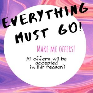 MAJOR CLOSET CLEAR OUT!